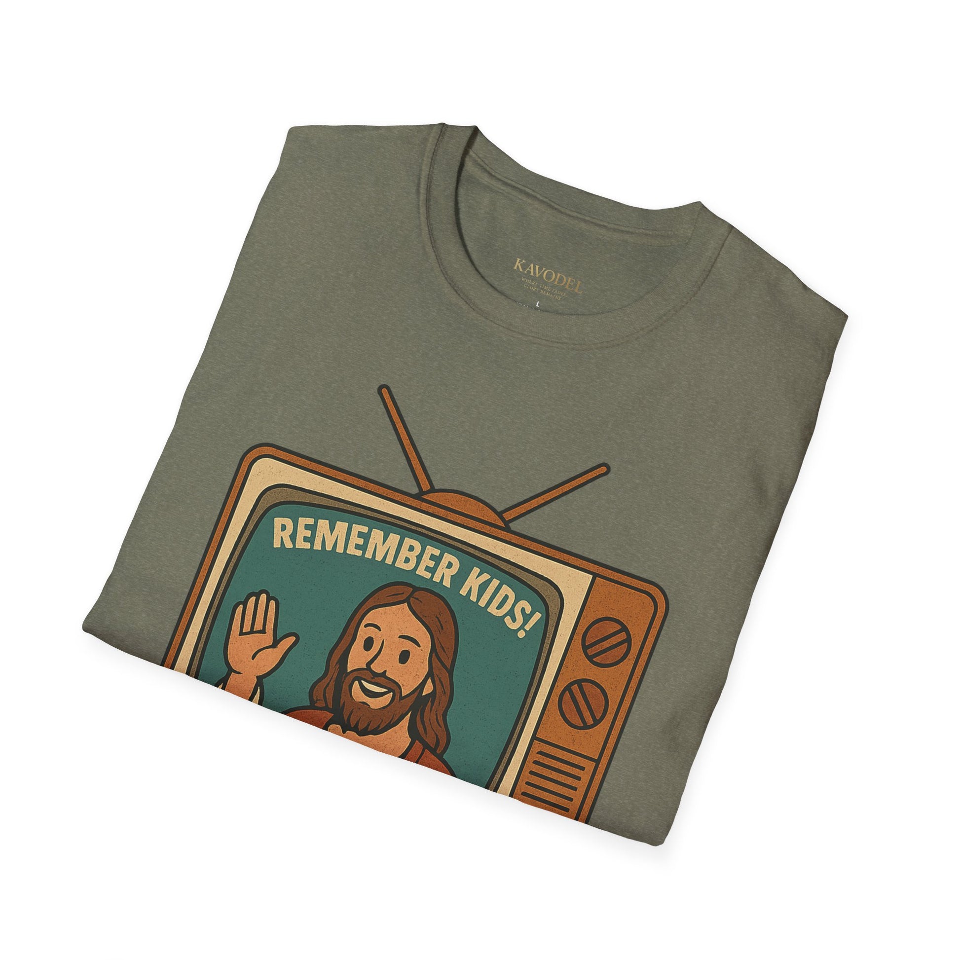 Retro “Jesus Loves You” TV Tee