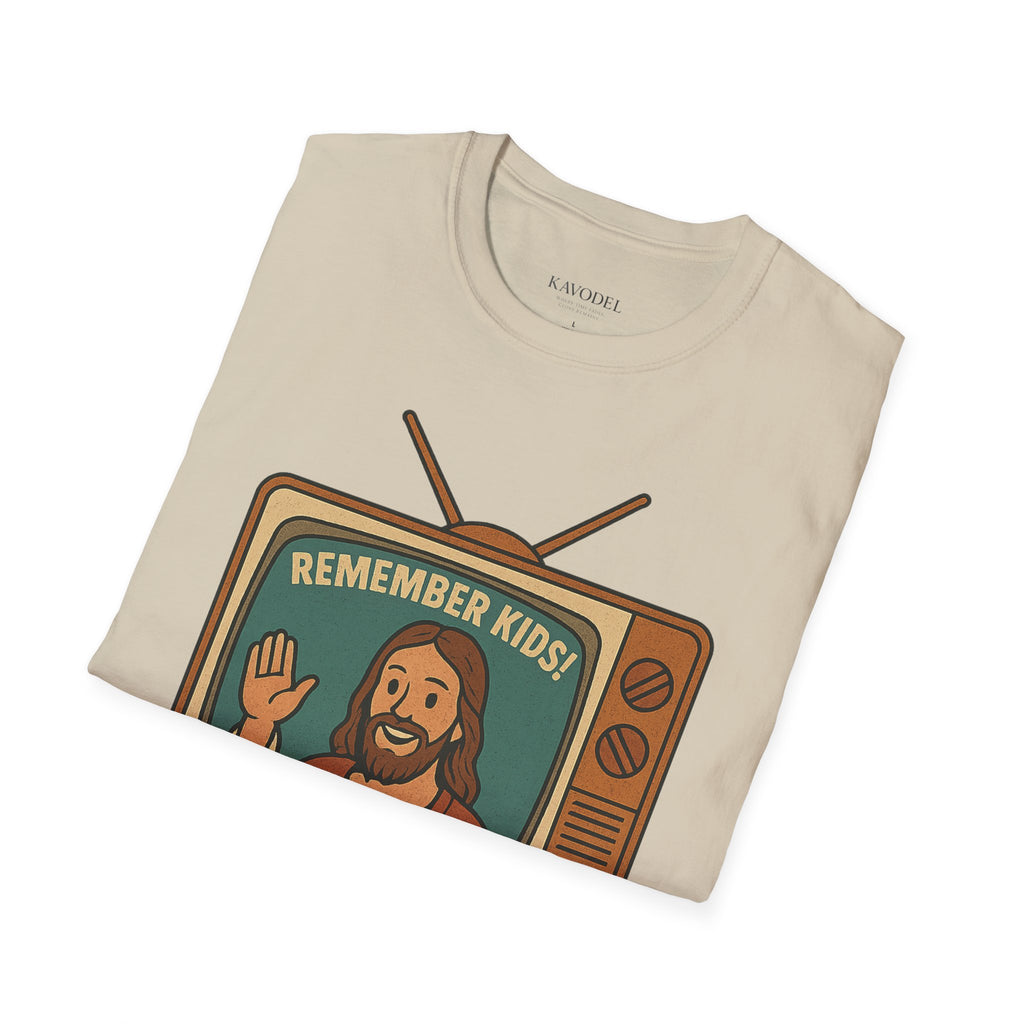 Retro “Jesus Loves You” TV Tee