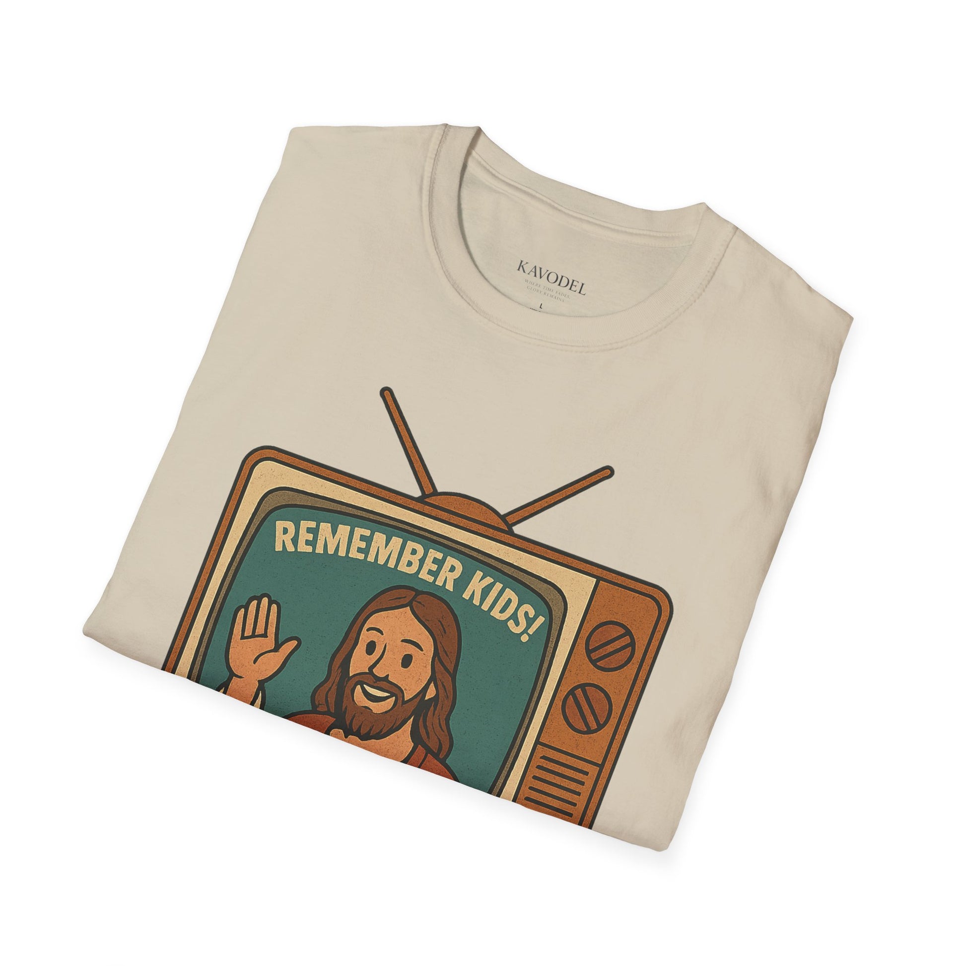 Retro “Jesus Loves You” TV Tee