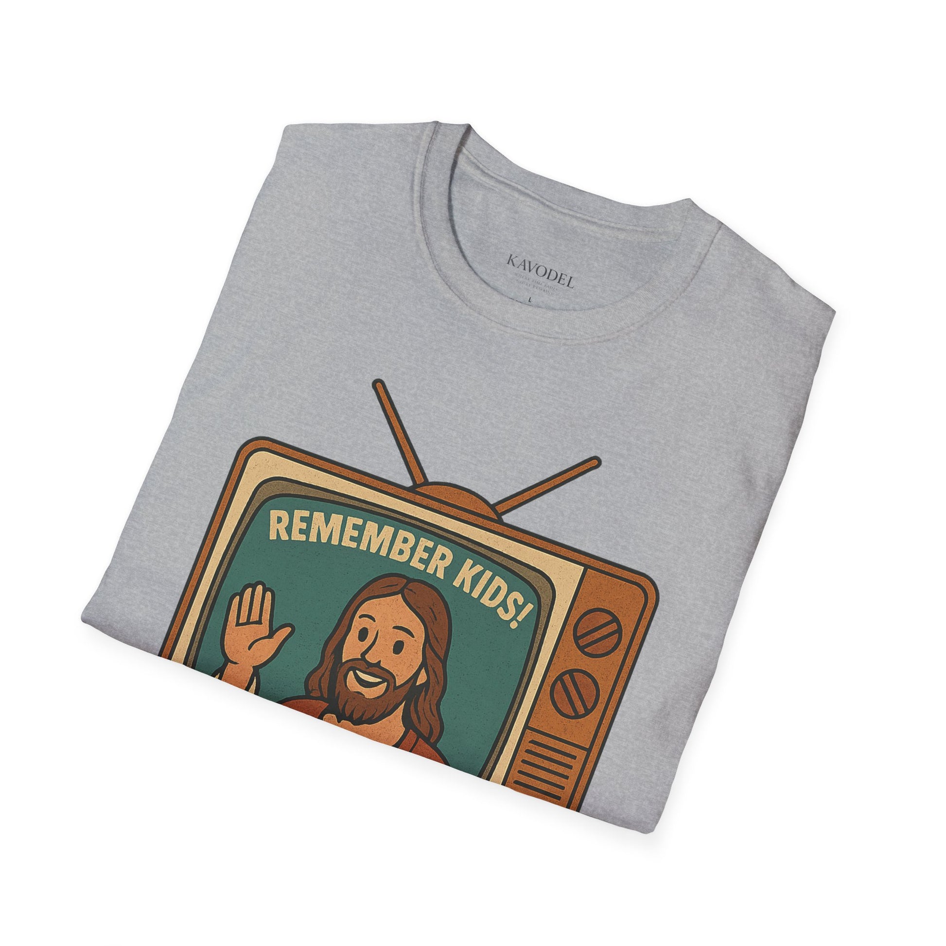 Retro “Jesus Loves You” TV Tee
