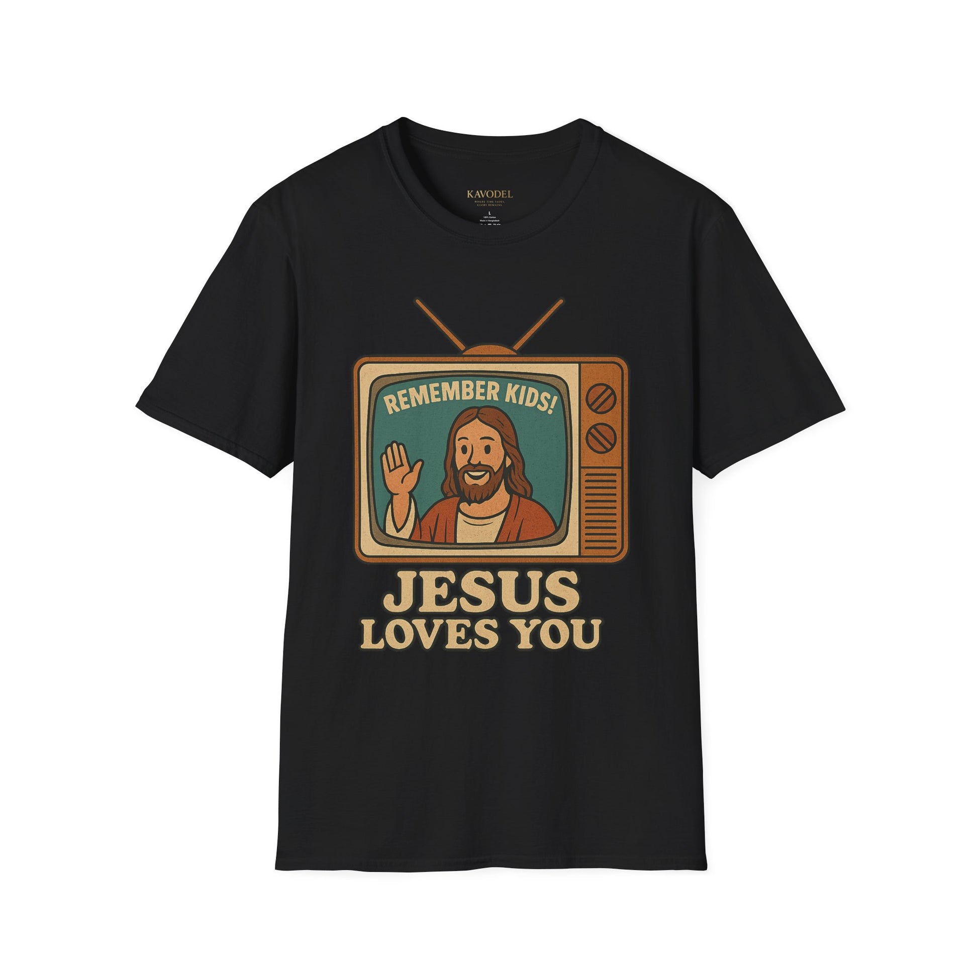 Retro “Jesus Loves You” TV Tee