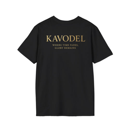 Kavodel™ Signature Tee – “Where Time Fades, Glory Remains”