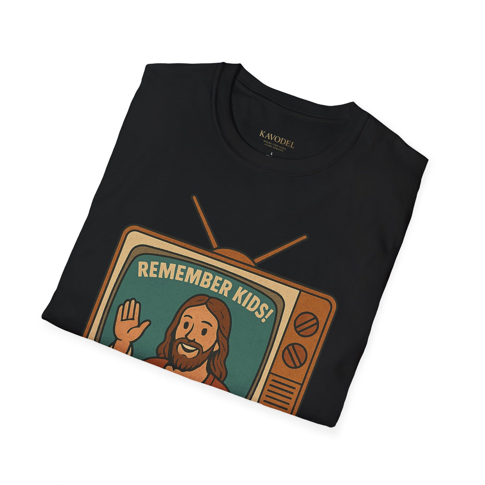Retro “Jesus Loves You” TV Tee